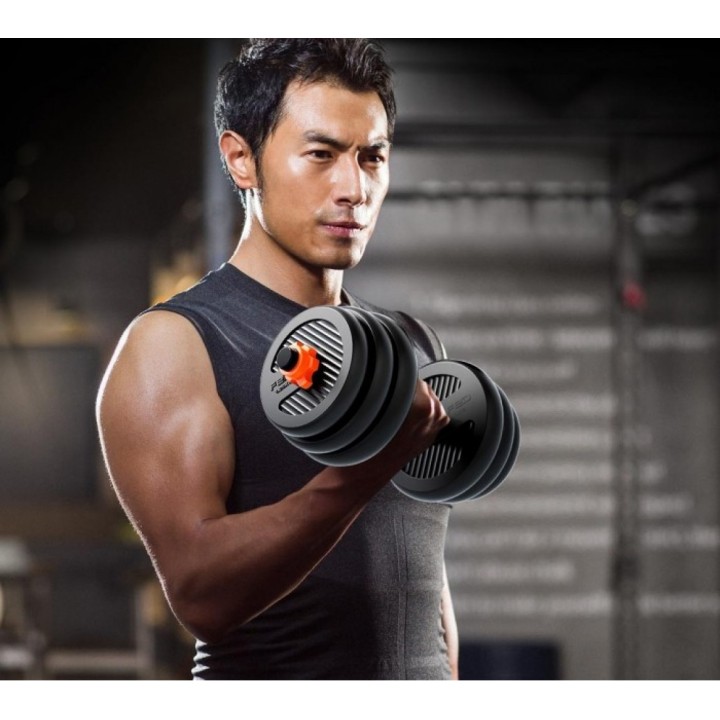 Спортивный набор для фитнеса Xiaomi Fed Home Fitness Multifunctional Dumbbell 30 kg Black