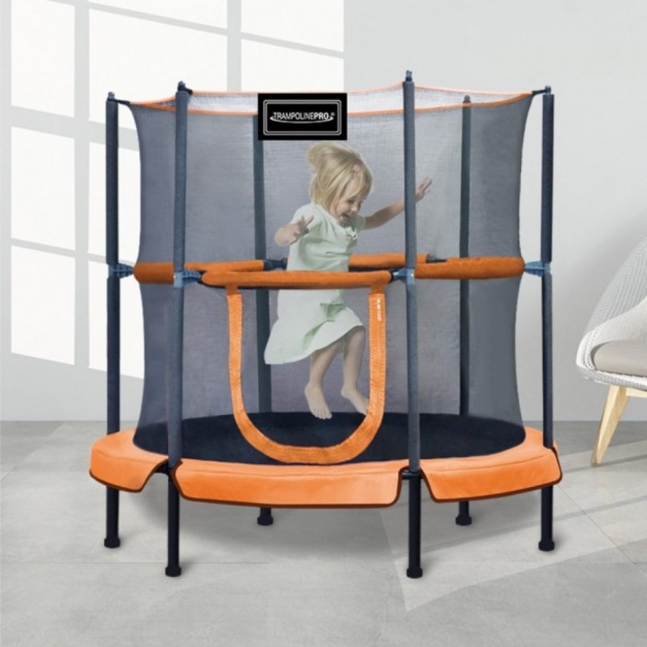 Детский батут с сеткой Xiaomi TrampolinePro Children's Seine Fitness Trampoline Orange (TC480)