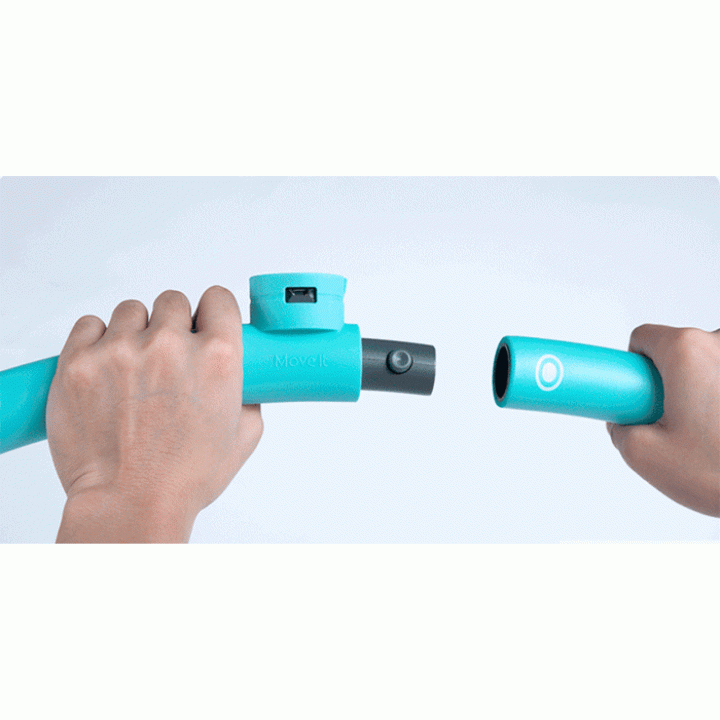 Умный складной обруч Xiaomi Move It Smart Thin Waist Hula Hoop Violet (MVHH0011)