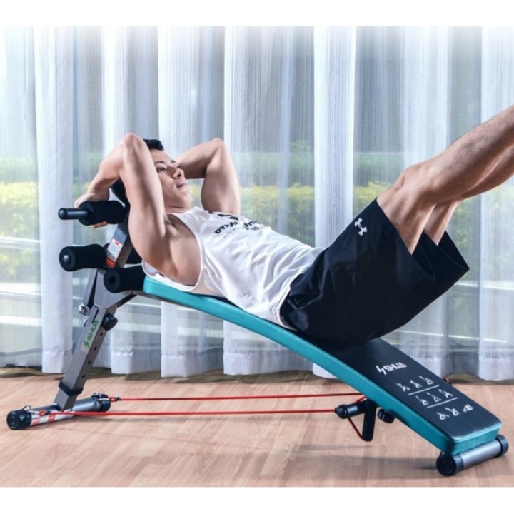 Спортивная скамья Xiaomi SHUA Сurved Multi-function Abdominal Board Black (SH-575)
