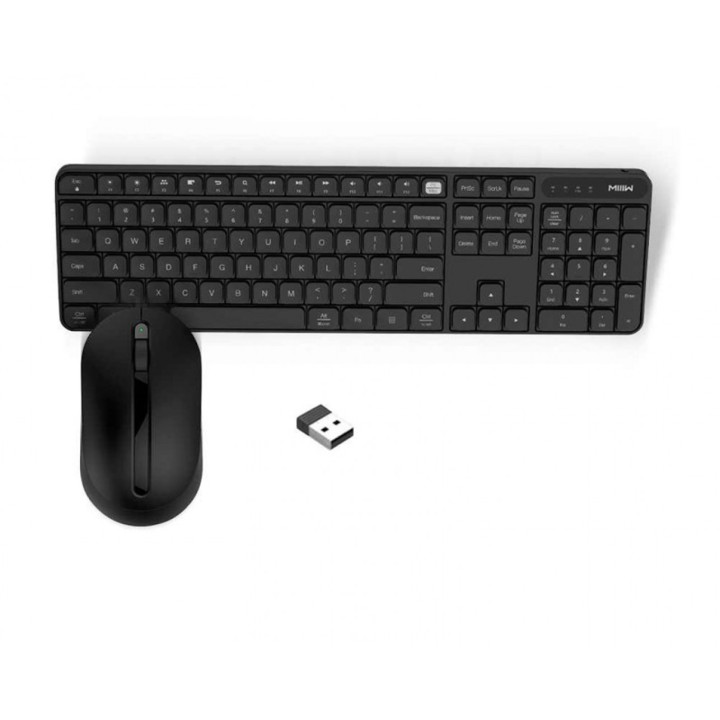 Беспроводная клавиатура и мышь Xiaomi MIIIW Wireless Set Black (MWWC01)