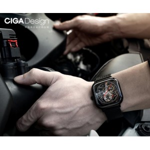 Наручные часы Xiaomi CIGA Design Anti-Seismic Mechanical Watch Wristwatch Silver