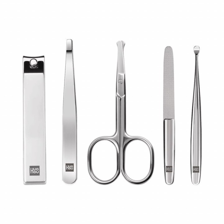 Маникюрный набор Xiaomi Huo Hou Nail Clippers Set Brown (HU0061)