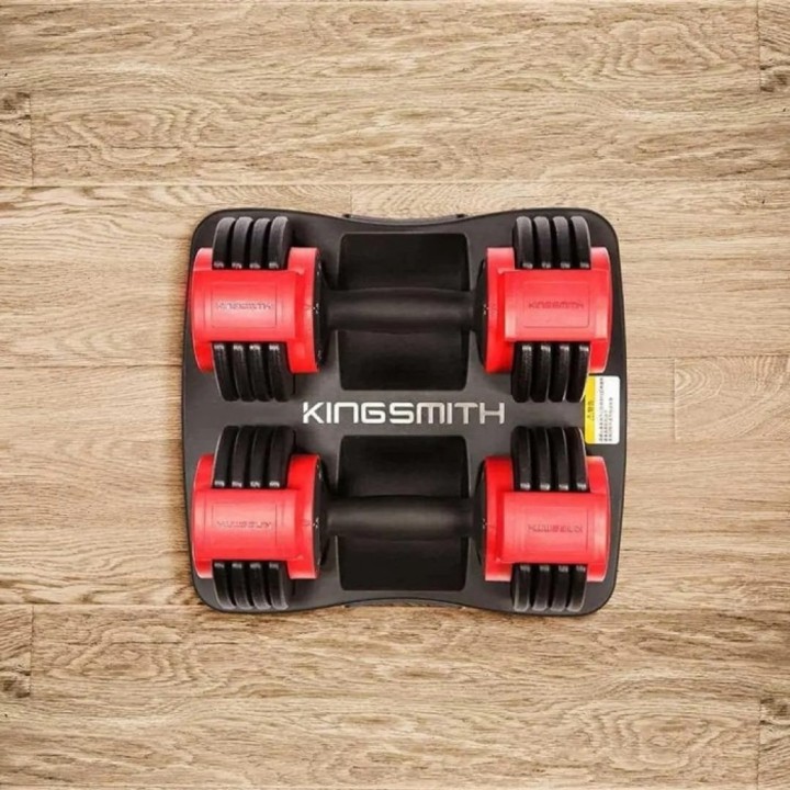 Наборные автоматические гантели Xiaomi KingSmith Adjustable Black and red (DB15A)
