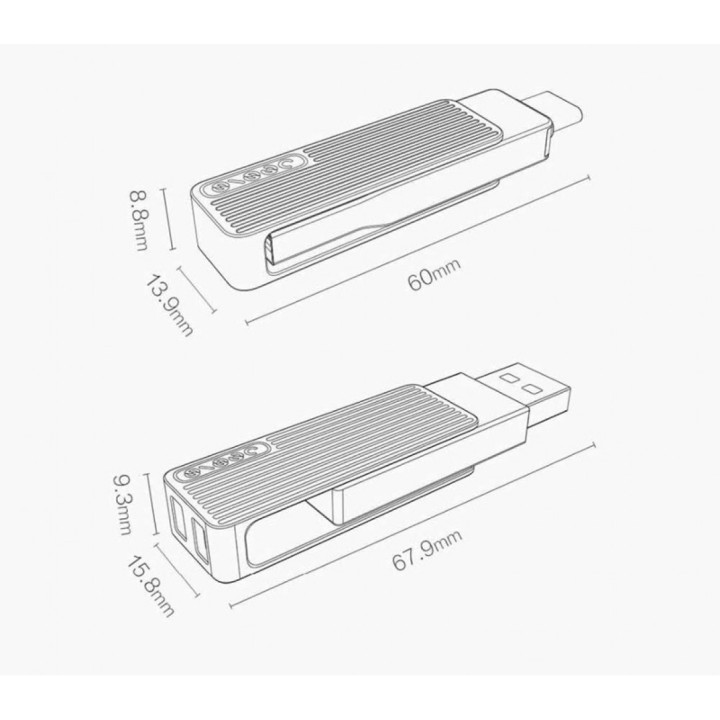 Флеш-накопитель Xiaomi Youpin Jessis Silver