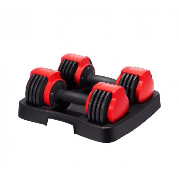 Наборные автоматические гантели Xiaomi KingSmith Adjustable Black and red (DB15A) Наборные автоматические гантели Xiaomi KingSmith Adjustable Black and red (DB15A)