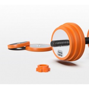 Спортивный набор для фитнеса Xiaomi Fed Filton Steel Home Fitness Dumbbells 20 kg Orange (FED-XM800920)