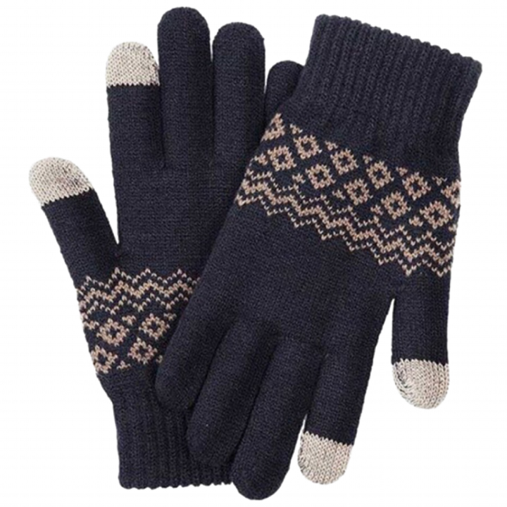 Перчатки для сенсорных экранов Xiaomi FO Touch Gloves Dark blue (ST20190601) Перчатки для сенсорных экранов Xiaomi FO Touch Gloves Dark blue (ST20190601)