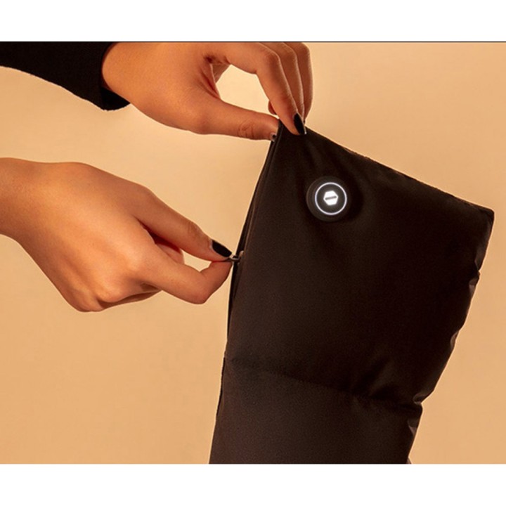 Шарф с подогревом Xiaomi Daily Elements Smart Temperature Control Heating Scarf 5000mAh Black