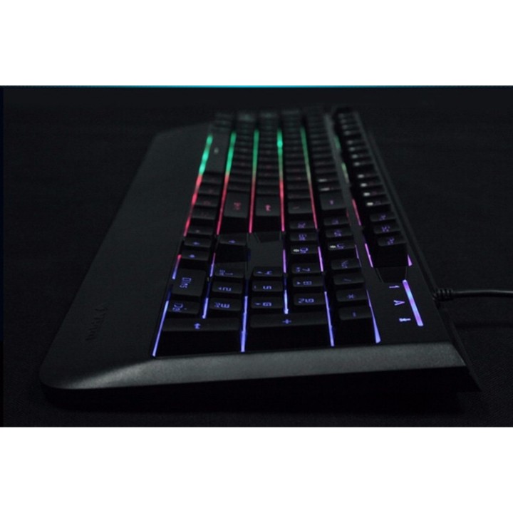 Игровая клавиатура Xiaomi Rapoo Wireless Keyboard V56 с подсветкой, Black