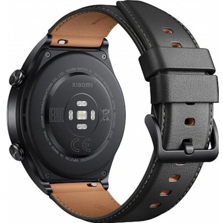 Умные часы Xiaomi Watch S1 Strap Leather Black