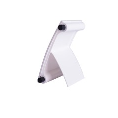 Календарь настольный на 2 года, белый с черным, 18х11 см, пластик, тампопечать, шелкография