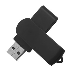 USB flash-карта SWING (16Гб), черный, 6,0х1,8х1,1 см, пластик
