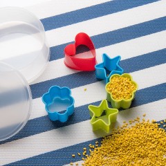 Формочки для печенья KENZZO (5 шт) в коробке,  пластик