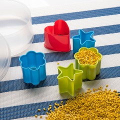 Формочки для печенья KENZZO (5 шт) в коробке,  пластик