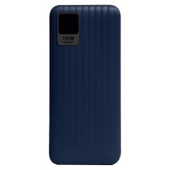 Универсальный аккумулятор Wave 10 (10000 мАч), синий, 14,9х6.7х1,6 см