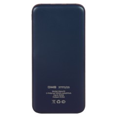 Универсальный аккумулятор Wave 10 (10000 мАч), синий, 14,9х6.7х1,6 см