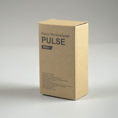 Мышь беспроводная PULSE, черная, пластик