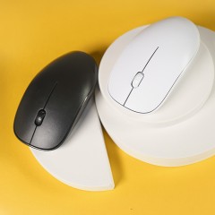 Мышь беспроводная SPECTRE, белая, пластик