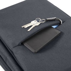 Рюкзак "Link", темно-синий, 42х30х12 см, 100% полиэстер