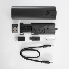 Комплект аксессуаров SMARTKIT для мобильного телефона, пластик, черный