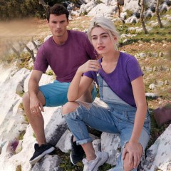 Футболка мужская VALUEWEIGHT T 165, темно-синий_M, 100% хлопок