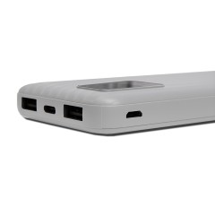 Универсальный аккумулятор Wave 10 (10000 мАч), белый, 14,9х6.7х1,6 см