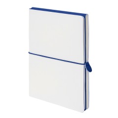 Набор подарочный WHITE VEIL: блокнот, ручка, кружка, белый/темно-синий