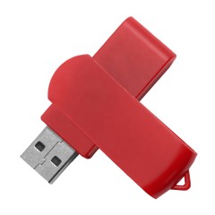USB flash-карта SWING (8Гб), красный, 6,0х1,8х1,1 см, пластик