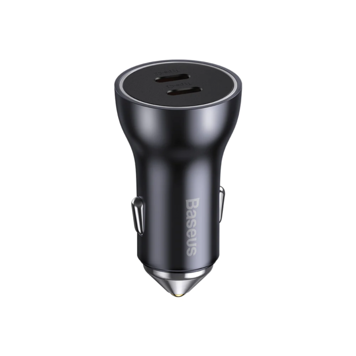 Автомобильное зарядное устройство Baseus Dual USB-C 60W Автомобильное зарядное устройство Baseus Dual USB-C 60W