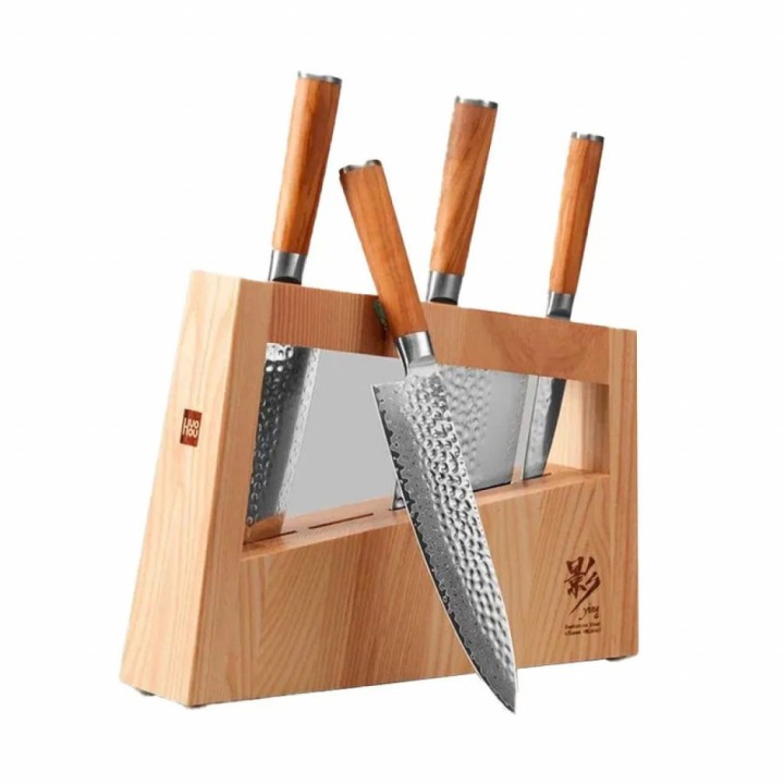 Набор кухонных ножей Xiaomi Huo Hou Set of 5 Damascus Knife Sets (HU0073) Набор кухонных ножей Xiaomi Huo Hou Set of 5 Damascus Knife Sets (HU0073)