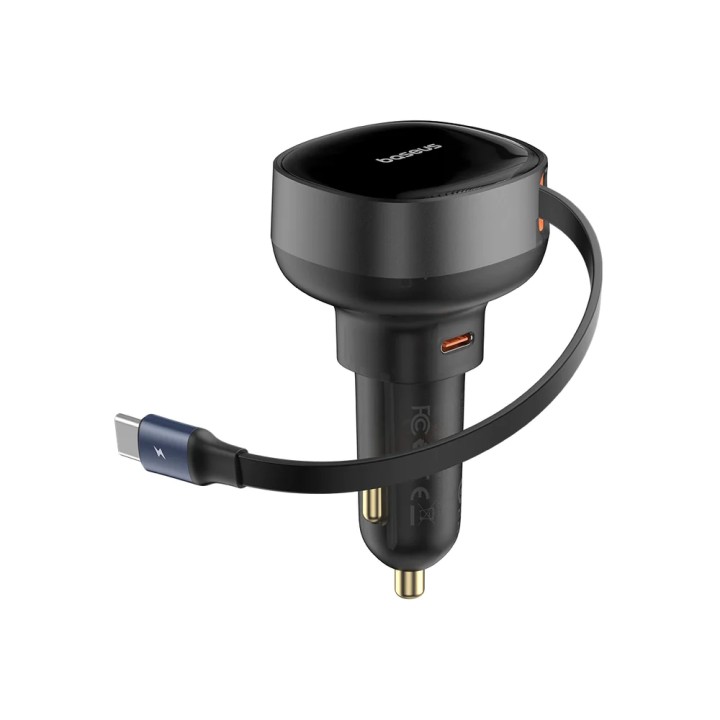Автомобильное зарядное устройство Baseus Enjoyment Pro USB-C 60W Автомобильное зарядное устройство Baseus Enjoyment Pro USB-C 60W