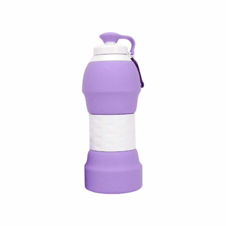 Силиконовая складная бутылка для воды 580 мл Xiaomi Collapsible Silicone Water Bottle Силиконовая складная бутылка для воды 580 мл Xiaomi Collapsible Silicone Water Bottle