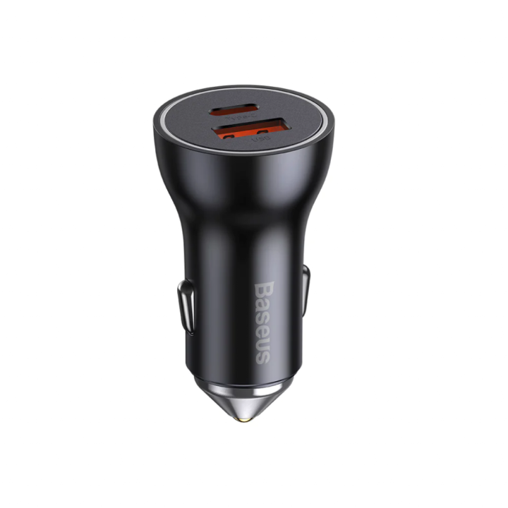 Автомобильное зарядное устройство Baseus USB-A+USB-C 60W (CGJM000113) Автомобильное зарядное устройство Baseus USB-A+USB-C 60W (CGJM000113)