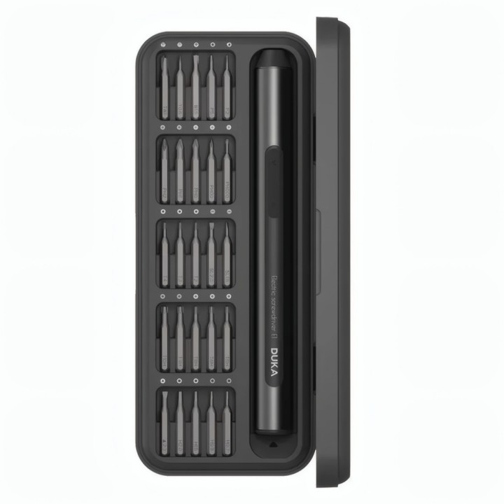 Аккумуляторная отвертка Xiaomi i DUKA/AtuMan E1 Electric Precisoon Screwdriver Set 25 in 1 Аккумуляторная отвертка Xiaomi i DUKA/AtuMan E1 Electric Precisoon Screwdriver Set 25 in 1