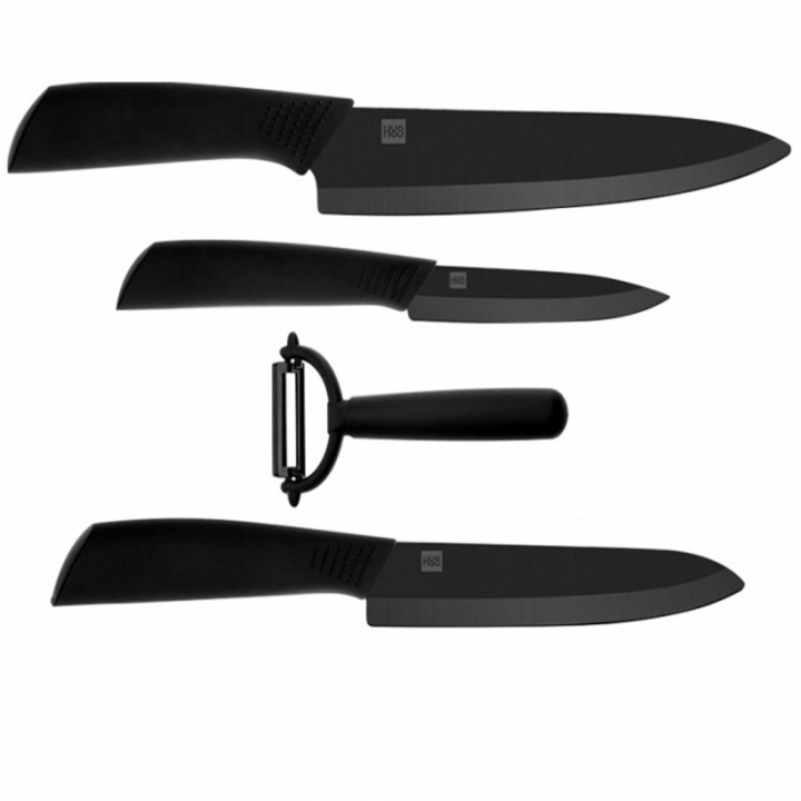 Набор кухонных ножей 4 в 1 Xiaomi Huo Hou Nano Ceramic Knife Набор кухонных ножей 4 в 1 Xiaomi Huo Hou Nano Ceramic Knife
