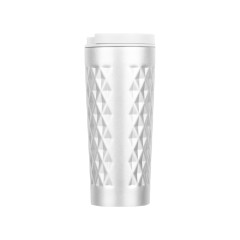 Герметичная вакуумная термокружка "Matrix",450 мл, серебристый