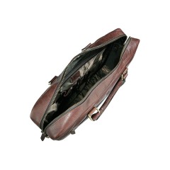 Сумка Mano "Don Leon", натуральная кожа в коричневом цвете, 41 х 29,5 х 8,5 см