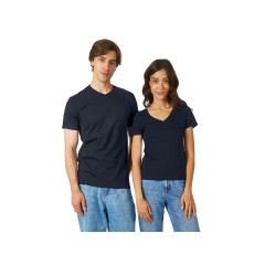 Футболка "Heavy Super Club" мужская с V-образным вырезом, темно-синий