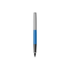 Ручка перьевая Parker Jotter Originals Blue Chrom CT, перо: F, цвет чернил: blue, в подарочной упаковке