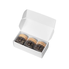 Набор подарочный с тремя видами чая "Ceremony" (черный чай, зеленый чай, белый чай)