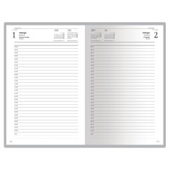 Ежедневник А5 датированный «Бумвинил» 2025, бордовый