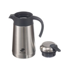 Термокофейник Stinger, 1,6 л, нержавеющая сталь, серебристый, 18 x 13,6 x 25,9 см