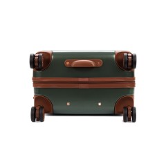 Чемодан BUGATTI Amelia, зеленый, поликарбонат / АБС-пластик, 42х24х67 см, 55 л