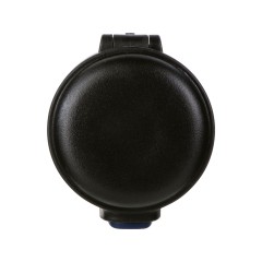 Вакуумная термокружка Waterline c кнопкой «Guard», 400 мл, тубус, темно-синий