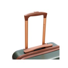 Чемодан BUGATTI Amelia, зеленый, поликарбонат / АБС-пластик, 32х22х53 см, 30 л