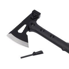 Топор 4-в-1 с огнивом «Lumber», черный