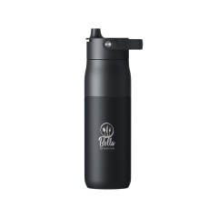 Термобутылка для воды LARQ Swig Top объемом 680 мл - Сплошной черный