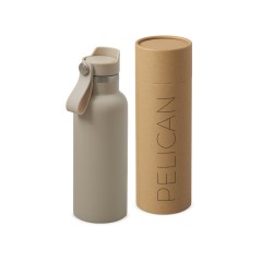Вакуумная термобутылка «Pelican», 500 мл, бежевый