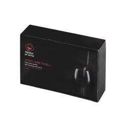 Шайбы для охлаждения виски на подставке "Cool and steel"